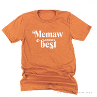 "______ Knows Best" - (Choose Your Grandma Name) - Unisex Tee