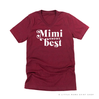 "______ Knows Best" - (Choose Your Grandma Name) - Unisex Tee