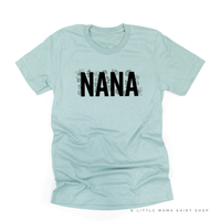 (Choose Your Grandma Name) - Floral Design - Unisex Tee
