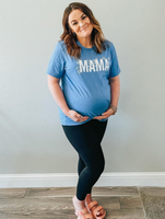 (Choose Your Grandma Name) - Floral Design - Unisex Tee