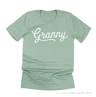 (Choose Your Grandma Name) - Script Design - Unisex Tee