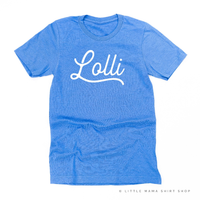 (Choose Your Grandma Name) - Script Design - Unisex Tee