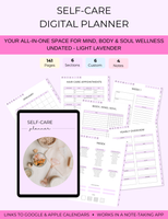 Self-Care Digital Planner