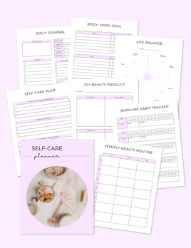Self Care Planner