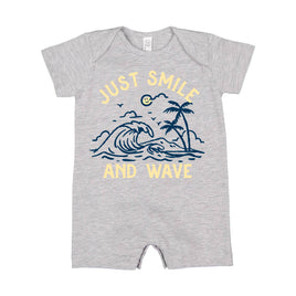 Smile And Wave - Shorts Romper