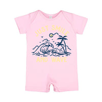 Smile And Wave - Shorts Romper