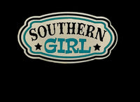 Southern Girl  Acrylic Laser Engraved Hat Patch