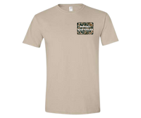 Support Blue Collar Tee - Retro Camo