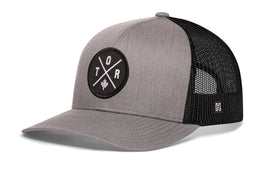 Toronto Trucker Hat  |  Gray-Black TOR X Snapback