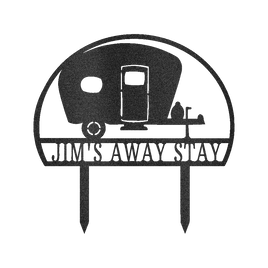 Camper Yard Personalized Gifts - Custom Metal Sign