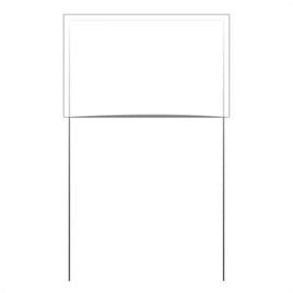 Poster Board Yard Sign Stake - U Frame for 22" x 14" Signs