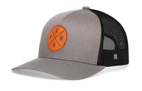 PNW Trucker Hat  |  Gray-Black PNW X Snapback