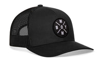 Boy Mom Trucker Hat  |  Black  Snapback