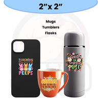 Custom UV DTF Transfer By Size