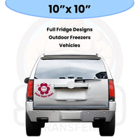 Custom UV DTF Transfer By Size