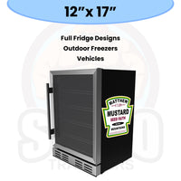 Custom UV DTF Transfer By Size
