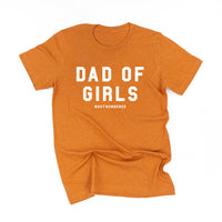 Dad of Girls #outnumbered - Unisex Tee