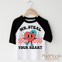 Mr. Steal Your Heart Valentine's Day Shirt -  Valentine's Tee