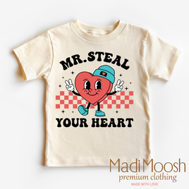 Mr. Steal Your Heart Valentine's Day Shirt -  Valentine's Tee