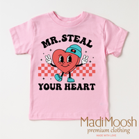 Mr. Steal Your Heart Valentine's Day Shirt -  Valentine's Tee