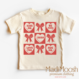 Candy Hearts And Bows Valentine's Day Shirt - Valentine's Tee