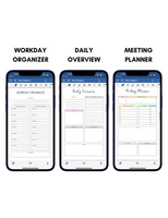 Digital Phone Planner Work Widgets