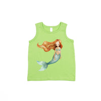 Watercolor Mermaid - Child TANK