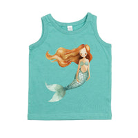 Watercolor Mermaid - Child TANK