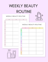 Weekly Beauty Routine