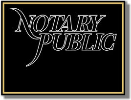 NOTARY PUBLIC SIGN 18X24-Y26NP