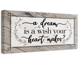 A Dream Is A Wish Wall Decor