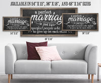 A Perfect Marriage - Canvas