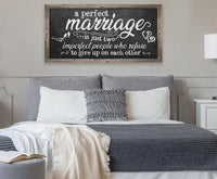 A Perfect Marriage - Canvas