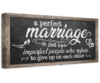 A Perfect Marriage - Canvas