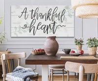 A Thankful Heart - Canvas