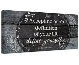 Accept No One's Definition - Canvas