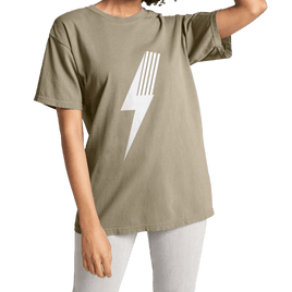 ADULT SPARK TEE - BEIGE