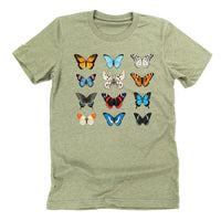 3x4 Butterfly Chart - Unisex Tee