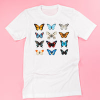 3x4 Butterfly Chart - Unisex Tee