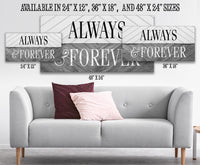 Always and Forever - Canvas