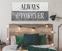 Always and Forever - Canvas