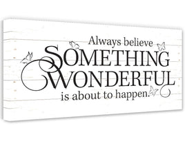 Always Believe - Canvas