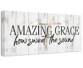 Amazing Grace How Sweet The Sound - Canvas
