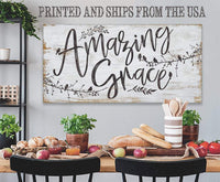 Amazing Grace - Canvas