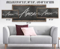 Amen - Canvas