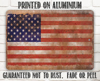 American Flag - Metal Sign