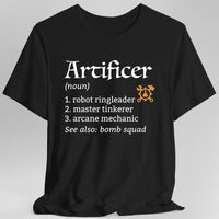 Artificer Class Definition D&D T-Shirt