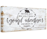 As Soon As I Saw You - Canvas