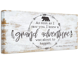 As Soon As I Saw You - Canvas