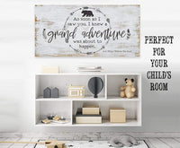 As Soon As I Saw You - Canvas